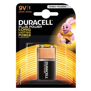Duracell Plus Power Duralock 9V Battery