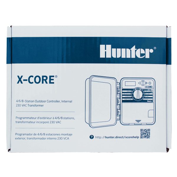Hunter XC-801 8 Station Irrigation Controller box front view