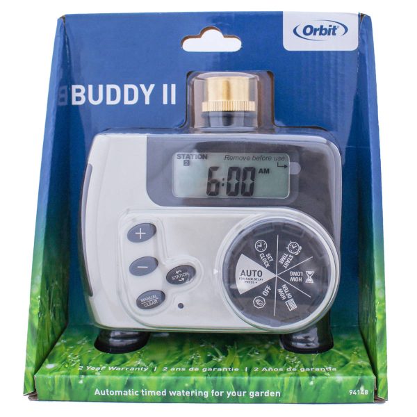 Orbit 94148 Buddy II 2 Outlet Watering Timer box