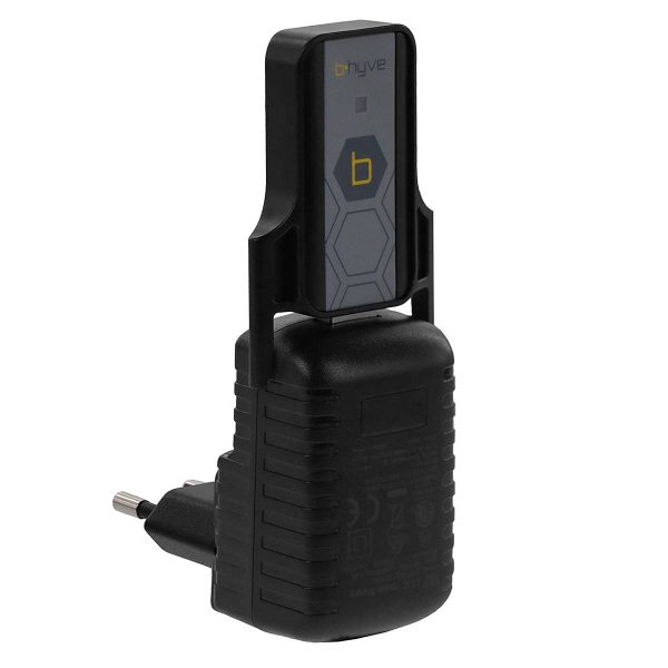 Orbit B-Hyve Bluetooth 1 Outlet Watering Timer WiFi Hub (European plug) side view