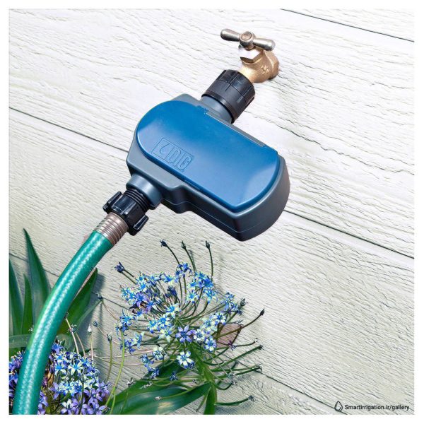 Dig EVO 100 Solar 1 Outlet Watering Timer installed in home garden