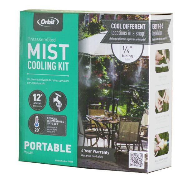 Orbit 20000 Portable Preassembled Mist Cooling Kit box