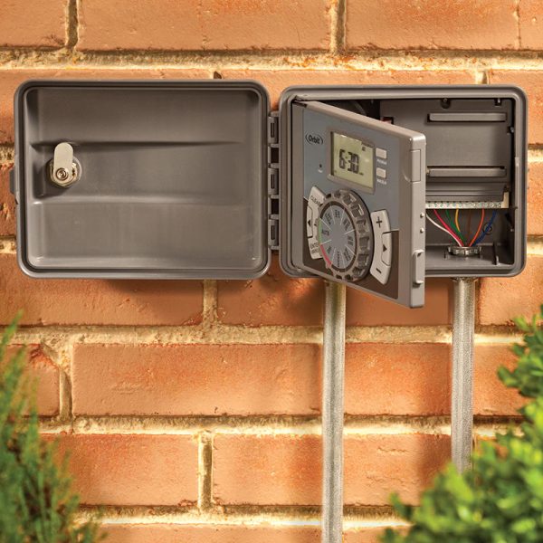 orbit Easy-Set Logic swing door sprinkler controller opened Interior door
